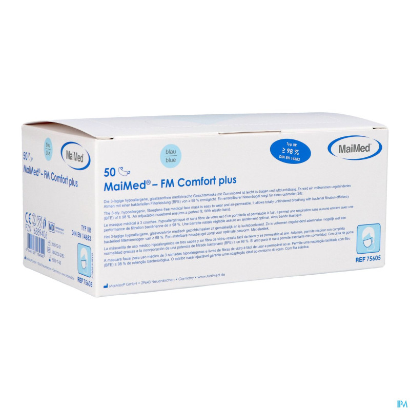 Maimed masque chirurgical confort 2r 50