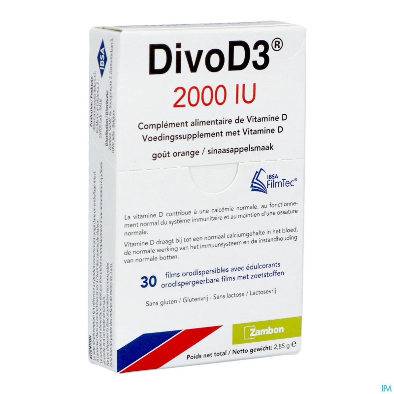 Divod3 2000ui    film orodisp 30