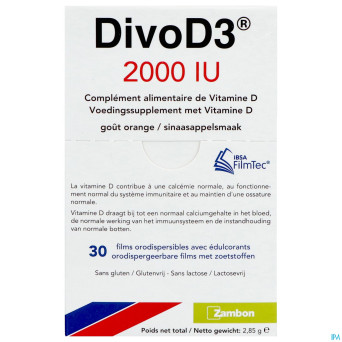 Divod3 2000ui    film orodisp 30