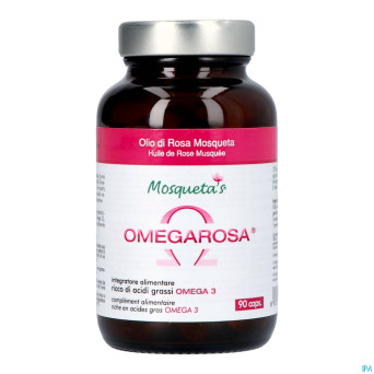 Mosquetas omegarosa huile rose musquee  fl caps 90