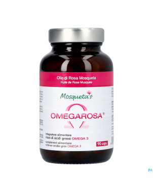 Mosquetas omegarosa huile rose musquee  fl caps 90