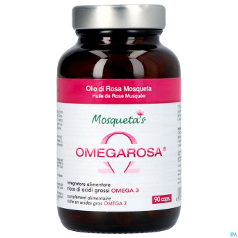 Mosquetas omegarosa huile rose musquee  fl caps 90