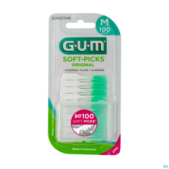 Gum soft picks original medium  100