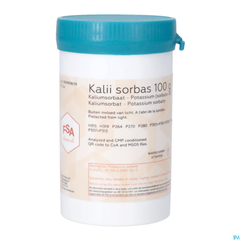 Potassium sorbate    100g magis