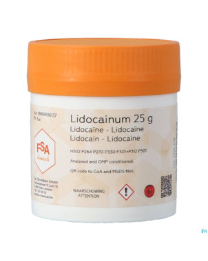 Lidocaine    25g magis