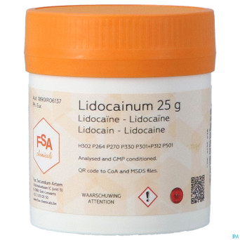 Lidocaine    25g magis