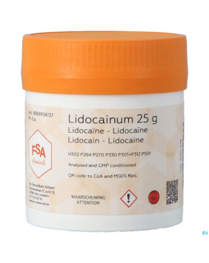 Lidocaine    25g magis