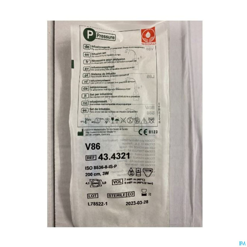 Necessaire pour perfusion