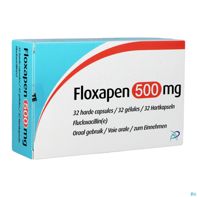 Floxapen 500mg caps dur  32