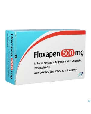 Floxapen 500mg caps dur  32