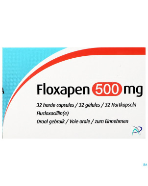 Floxapen 500mg caps dur  32