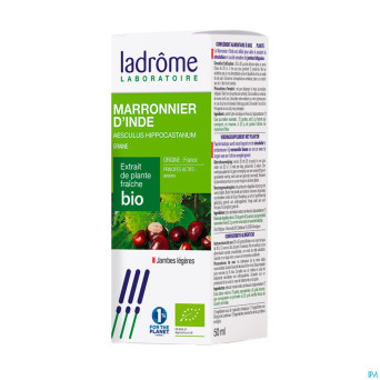 Ladrome aesculus hippocastanum/marronnier inde50ml