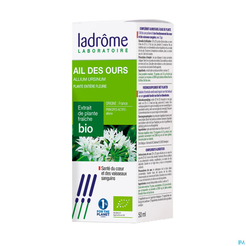 Ladrome allium ursinum/ail ours 50ml