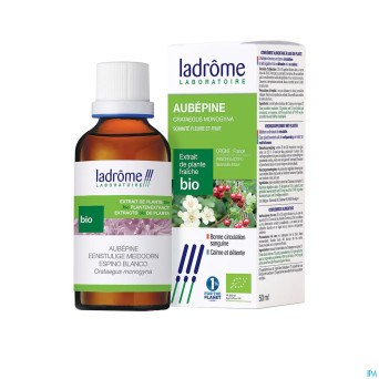 Ladrome crataegus monogyna/aubepine 50ml