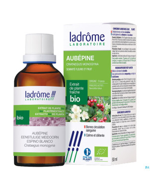 Ladrome crataegus monogyna/aubepine 50ml
