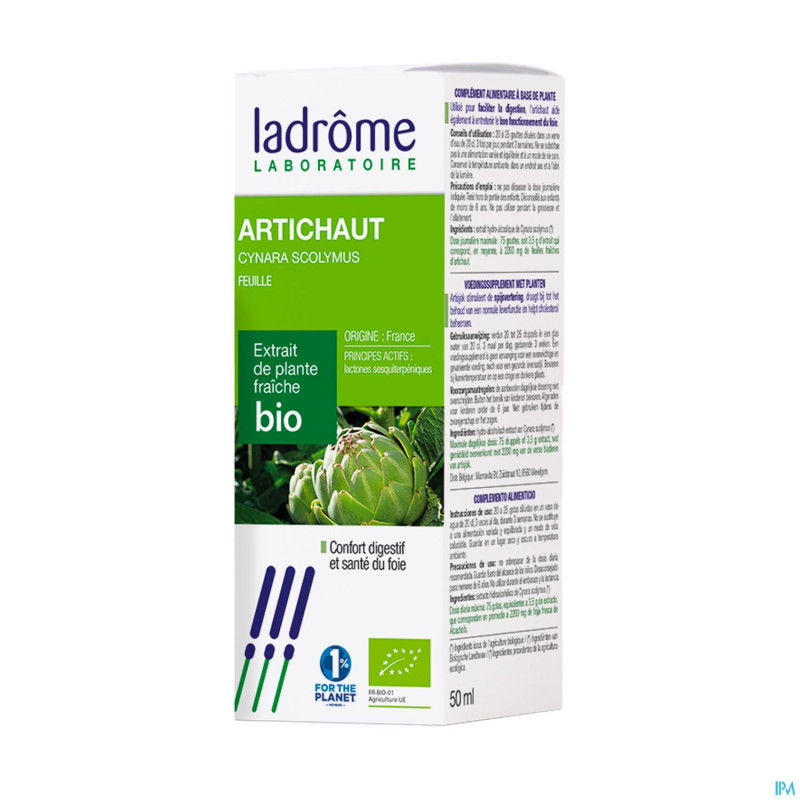 Ladrome cynara scolymus/artichaut 50ml