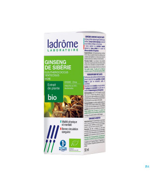 Ladrome eleutherococcus senticosus/eleutheroc.50ml