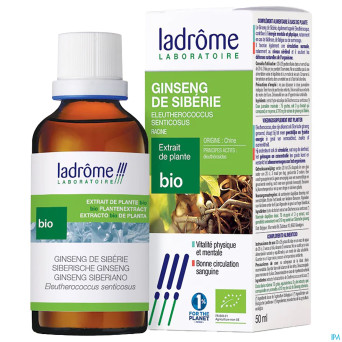Ladrome eleutherococcus senticosus/eleutheroc.50ml