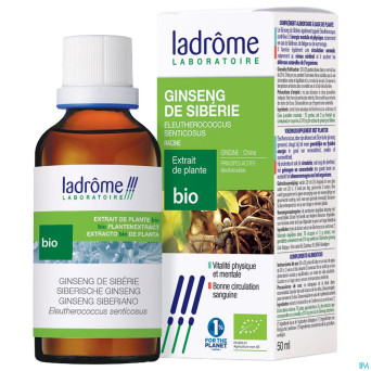 Ladrome eleutherococcus senticosus/eleutheroc.50ml