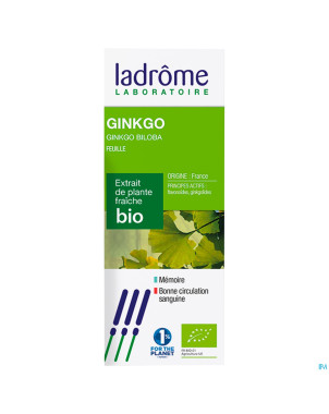 Ladrome ginkgo biloba/ginkgo 50ml