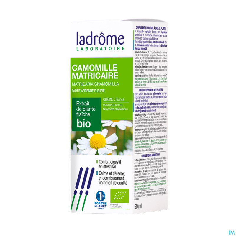 Ladrome matricaria recutita/chamomille matric.50ml