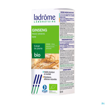 Ladrome panax ginseng/ginseng 50ml