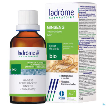 Ladrome panax ginseng/ginseng 50ml