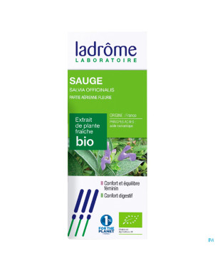 Ladrome salvia officinalis/sauge 50ml