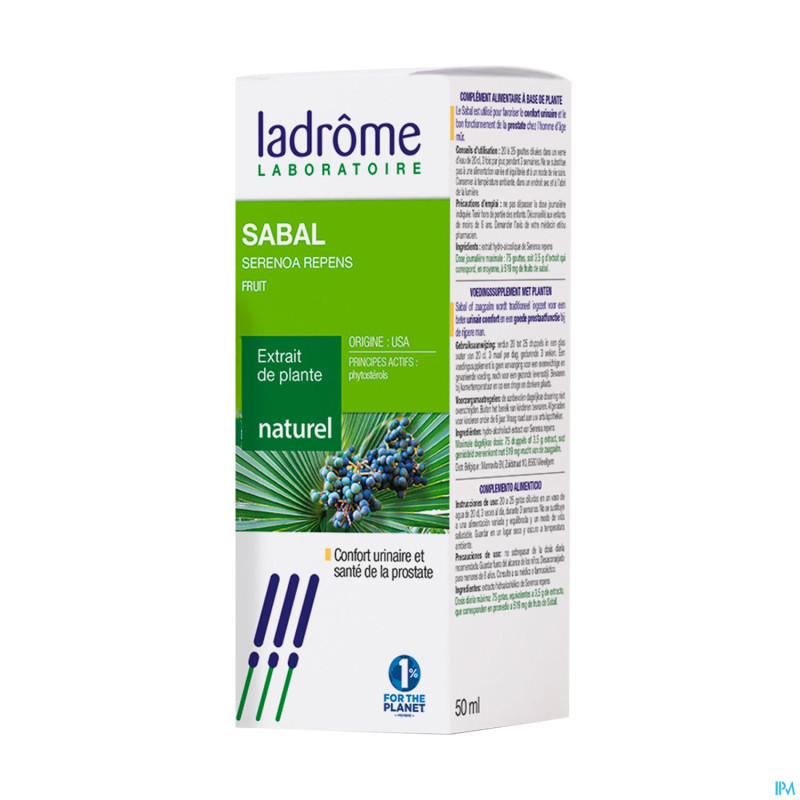 Ladrome serenoa repens/sabal 50ml