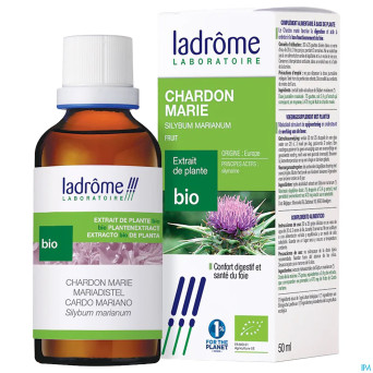 Ladrome silybum marianum/chardon marie 50ml