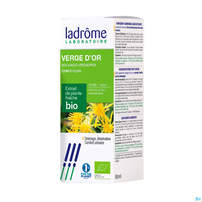 Ladrome solidago virgaurea/verge or 50ml