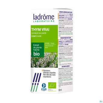 Ladrome thymus vulgaris/thym vulgaire 50ml