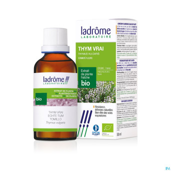 Ladrome thymus vulgaris/thym vulgaire 50ml