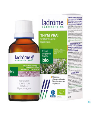 Ladrome thymus vulgaris/thym vulgaire 50ml
