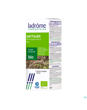 Ladrome gattilier vitex agnus castus fruit 50ml