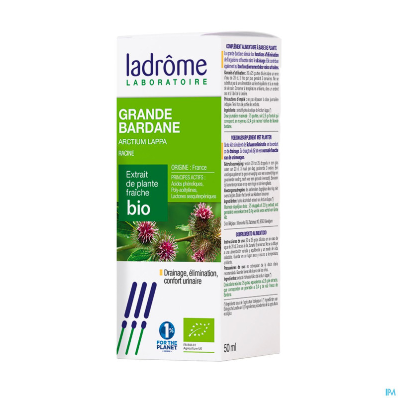 Ladrome arctium lappa/bardane 50ml