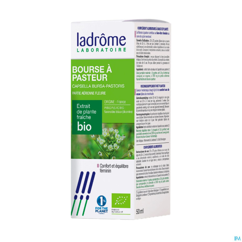 Ladrome capsella bursa pastoris/bourse pasteur50ml