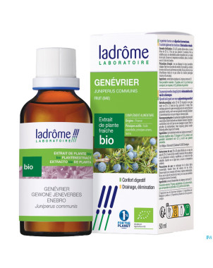 Ladrome juniperus cimmunis/genevrier commun 50ml