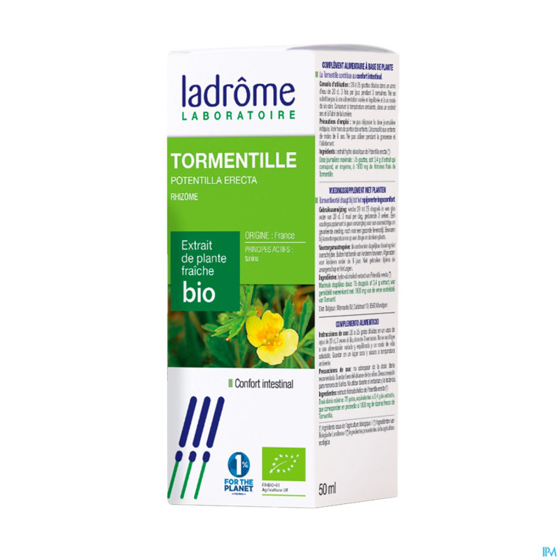 Ladrome potentilla erecta/tormentil 50ml