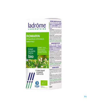 Ladrome rosmarinus officinalis/romarin 50ml