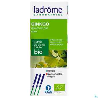 Ladrome ginkgo biloba/ginkgo 100ml