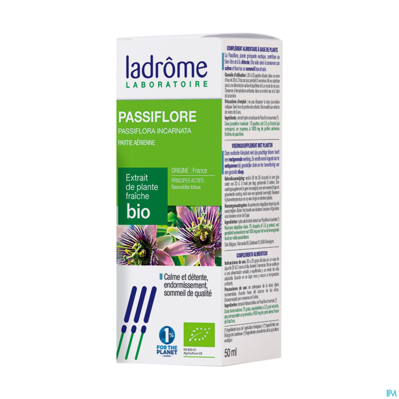 Ladrome passiflora incarnata/passiflore 100ml