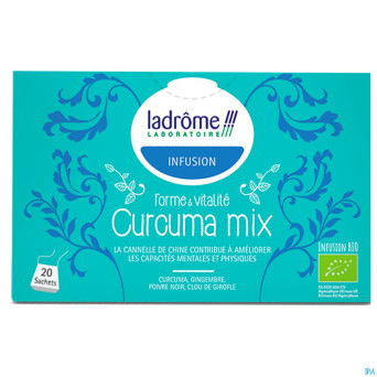 Ladrome curcuma mix forme & vitalite sach 20