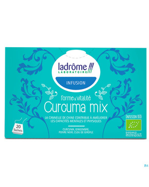Ladrome curcuma mix forme & vitalite sach 20