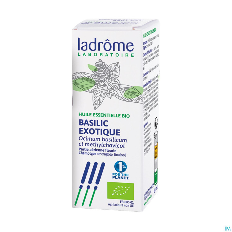 Ladrome basilicum ct methylchlav./basilic ex.10ml