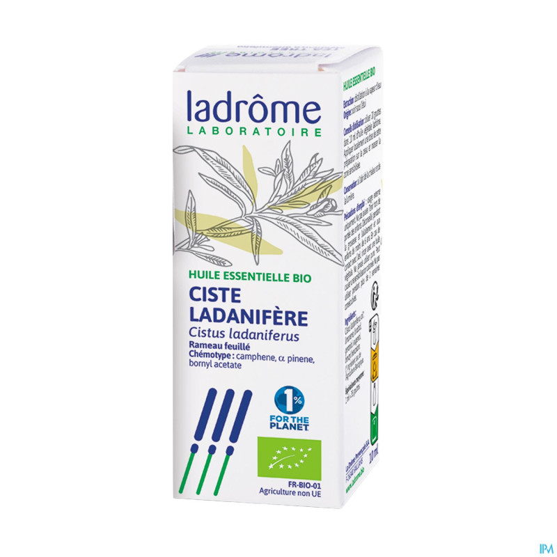Ladrome cistus ladaniferus - ciste 10ml