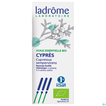 Ladrome cupressus sempervirens/cypres 10ml
