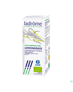 Ladrome cymbopogon citratus/lemongrass 10ml