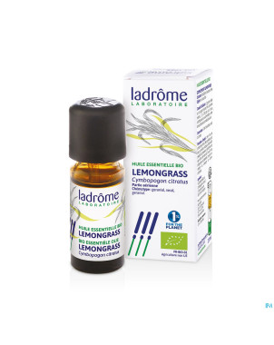 Ladrome cymbopogon citratus/lemongrass 10ml