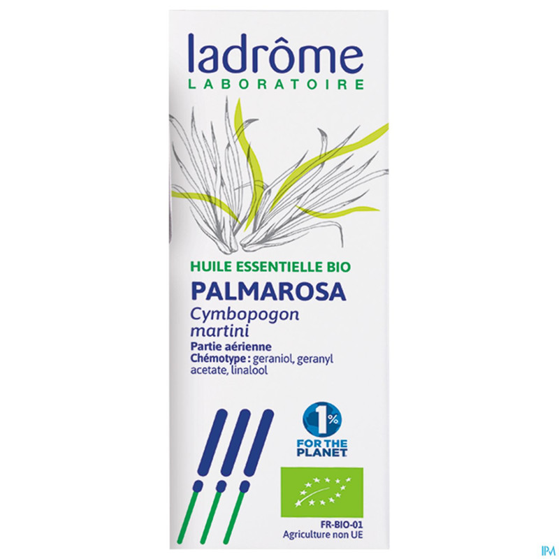 Ladrome cymbopogon martini var.motia/palmarosa10ml